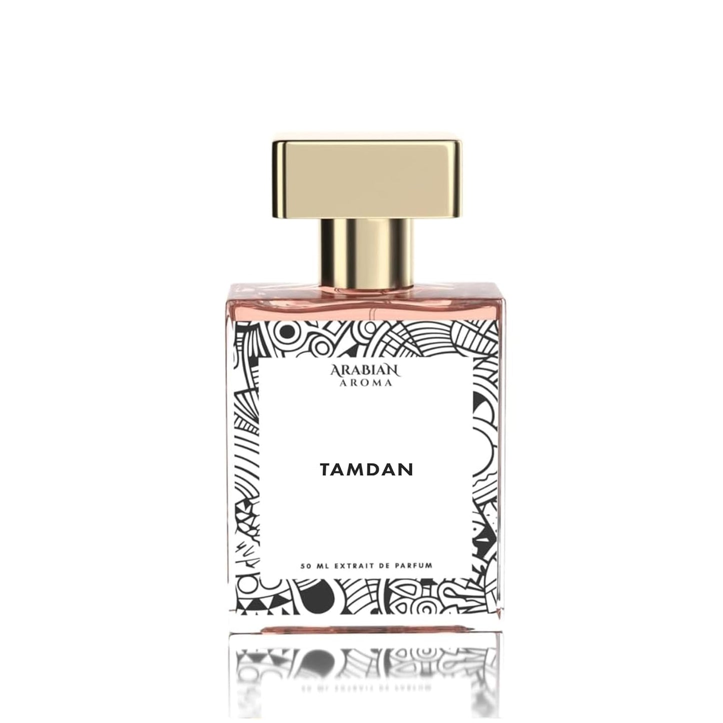Arabian Aroma Tamdan Perfume for Men â€“ Long Lasting Extrait De Parfum with Woody, Amberwood, Lime & Sandalwood Notes â€“ Aromatic Spicy Fragrance â€“ inspired Masculine Scent â€“ 50ml