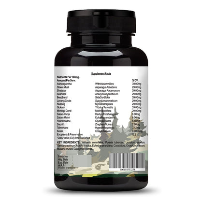 Vokin Biotech Original Height Veda Supreme Formula 60 Capsules (Pack of 1)