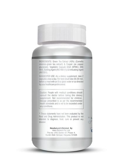 Vokin Biotech Chelated Copper Gluconate â€“ Support Connective Tissues â€“1700mcg â€“ 90 Capsules