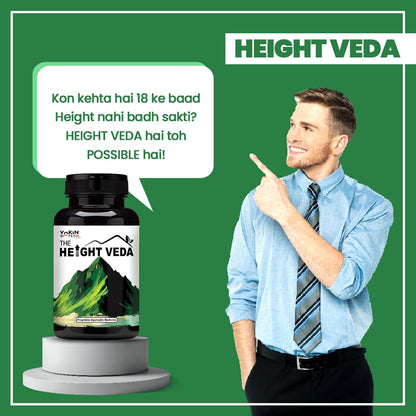 Vokin Biotech Original Height Veda Supreme Formula 30 Capsules (Pack of 1)