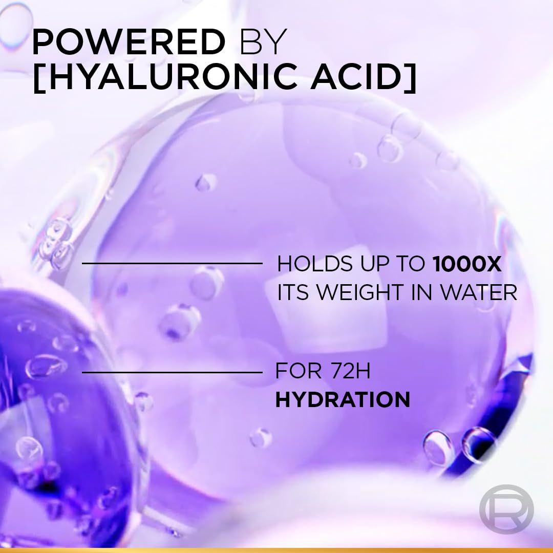 Lâ€™OrÃ©al Paris Hyaluron Moisture Shampoo Refill With Hyaluronic Acid For 72 HR Hydrated Hair, 500ml