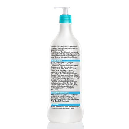 Raaga Professional Pro Botanix Anti-Dandruff Conditioner, With Tea Tree Oil, Reduces Itchiness And Flaking, 1000 millilitre