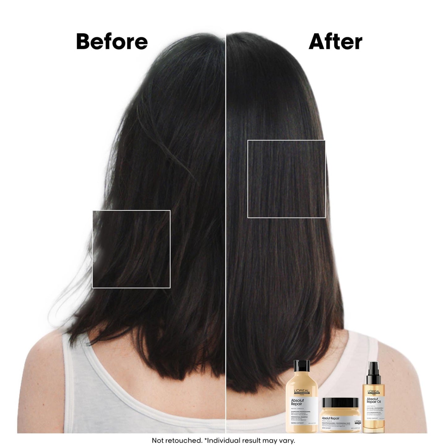 L'OrÃ©al Professionnel Absolut Repair Shampoo for Dry & Damaged Hair - 300ml | Professional shampoo for Strengthening and Repairing Hair, With Protein & Omega-9, For Men & Women