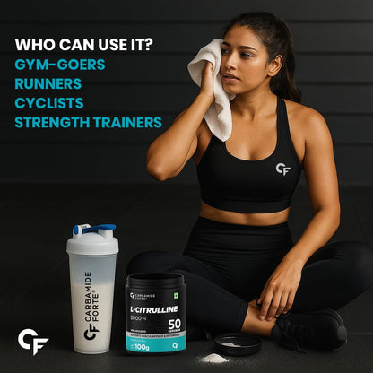 Carbamide Forte L Citrulline Powder 2000mg | pre workout Supplement for men & Women | L Citrulline Malate Powder | 2000mg 50 Unflavored Servings