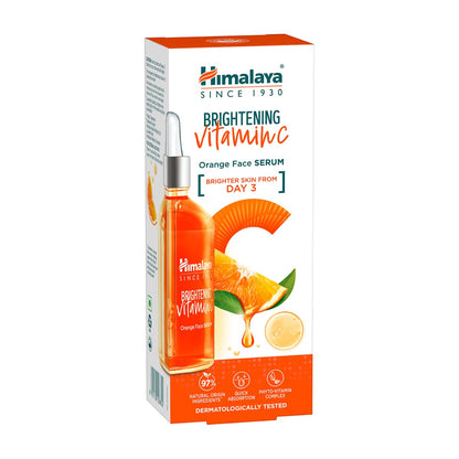 Himalaya Brightening Vitamin C Serum I 5X Vitamin C & 10 X Niacinamide I Brighter Skin from Day 3 | 15 ml