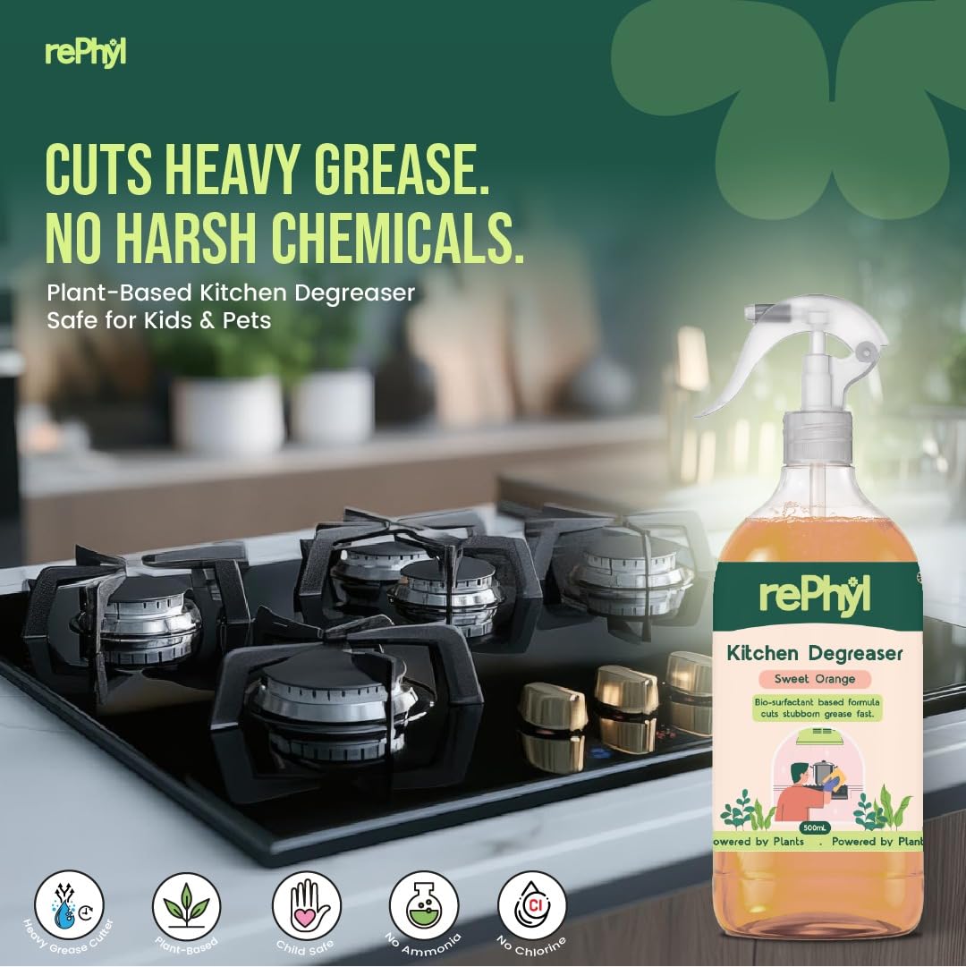Sweet‑orange kitchen degreaser that actually cuts the grease