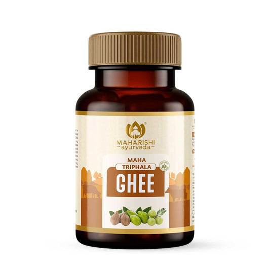 Maharishi Ayurveda Triphala Ghrit | Good for eye health | Improves gut health | Brain-boosting Ghee | Builds immunity | Made with potent herbs | No side effects 100 gms