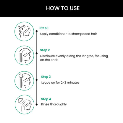 ThriveCo Rosemary Hair Conditioner | Helps Add Volume & Strengthen | With Pea Peptide & Caffeine | Densifying Formula for Fuller-Looking Hair | Paraben & Sulphate Free | For Men & Women | 250 ml