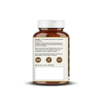 Ashwagandha KSM-66 Capsules-450mg | Lab Tested | Ashvagandha Tablet For Stress, Sleep Management & Anxiety Relief | Rejuvenates Mind & Body | 60 Veg aswagandha Capsules