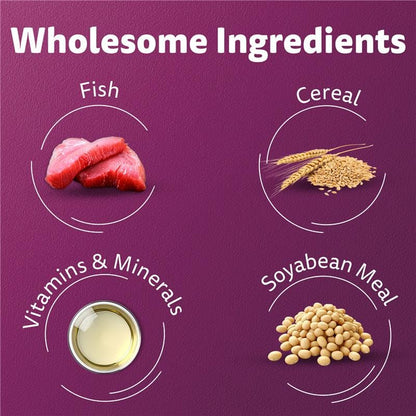 Whiskas Adult (1+ Years) Dry Cat Food, Tuna Flavour, 1.2 kg, Contains 41 Essential Nutrients, Complete & Balanced Nutrition for Adult Cats
