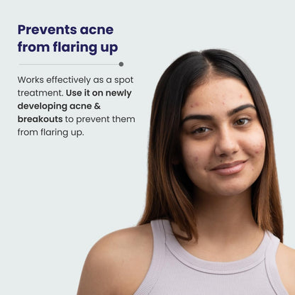 RE' EQUIL Acne Clarifying Gel With Salicylic Acid & Glycolic Acid | For Active Acne & Pimple Treatment | Pimple Removal Gel | Acne-Prone Skin | 20G