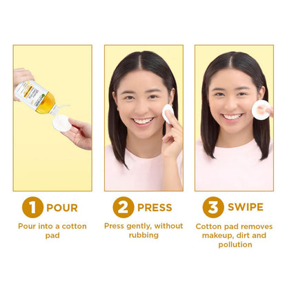 Garnier Oil-infused Micellar Cleansing Water | Make-Up Remover & Cleanser for waterproof & smudge-proof makeup | Suitable for all skin types | Just Pour, Press & Swipe | 400ml
