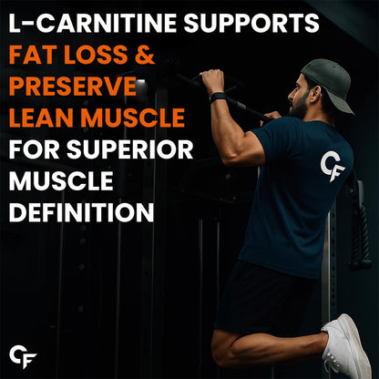 Carbamide Forte L carnitine Tablets For Men & Women | L-Carnitine Supplement To Support Energy, Recovery & Metobolism | L Carnitine L tartrate 1000mg Helps Convert Fat Into Energy - 120 Capsules