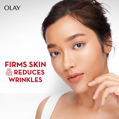 Olay Regenerist Night Cream with Hyaluronic Acid, Niacinamide & Pentapeptides | Skin Plumping Anti-Aging Moisturizer for Firm, Hydrated & Youthful Skin | Suitable for Normal, Dry, Oily & Combination Skin | 50g