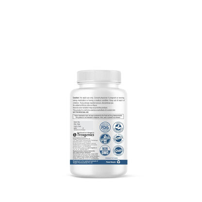 Trexgenics CANDIDA DEFENCE, Synergistic Action 2X Yeast Breakdown Complex Cellulase and Protease (90 Veg. Capsules) (Pack of 1)