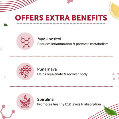 Neuherbs Plant Based Vitamin B12-60 Tablets | True B12 Supplement With Myo-Inositol, Punarnava & Spirulina | Boost Energy, Brain & Nerve Health, Promotes Metabolism | For Men & Women