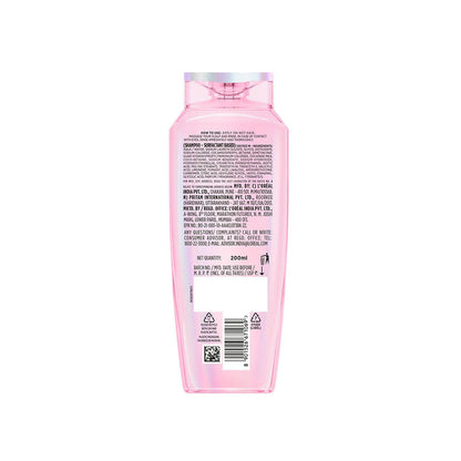 L'Oreal Paris Glycolic Gloss Shine Boosting Shampoo, Powered By 3% Glycolic Acid, For Dull Hair, Restores Hair Quality Gives 3X More Gloss, 200Ml