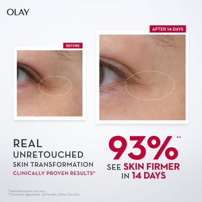 Olay Regenerist Micosculpting Day Cream | Hydrated, Plump, Bouncy Skin | With Hyaluronic Acid, Niacinamide and Peptides | Normal, Oily, Dry, Combination Skin | 50g