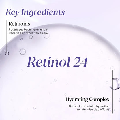 Olay Retinol Night Cream- Mini |with Retinol & Niacinamide |Wake up to plump and bouncy skin from Day 1 |Suitable for Normal, Dry, Oily & Combination skin |8 gm
