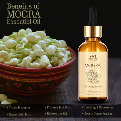 Mogra Essential Oil 100% Pure & Natural 30 ML (Mogra)
