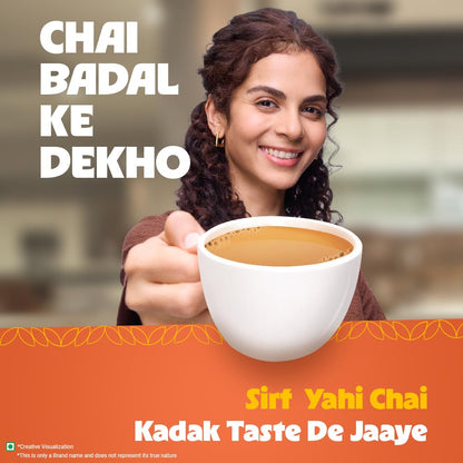 Wagh Bakri Premium Tea | Black | Assam Blend | Kadak Chai | Aromatic Chai Patti | Rich & Bold Flavour | Lingering Taste & Kesari Golden Hue | Loose Leaf Tea | 1 Kg