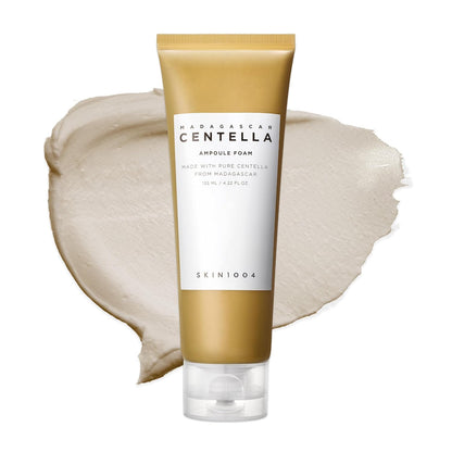 SKIN1004 Madagascar Centella Ampoule Foam Cleanser | Gentle Hydrating Face Wash, 125â€¯ml