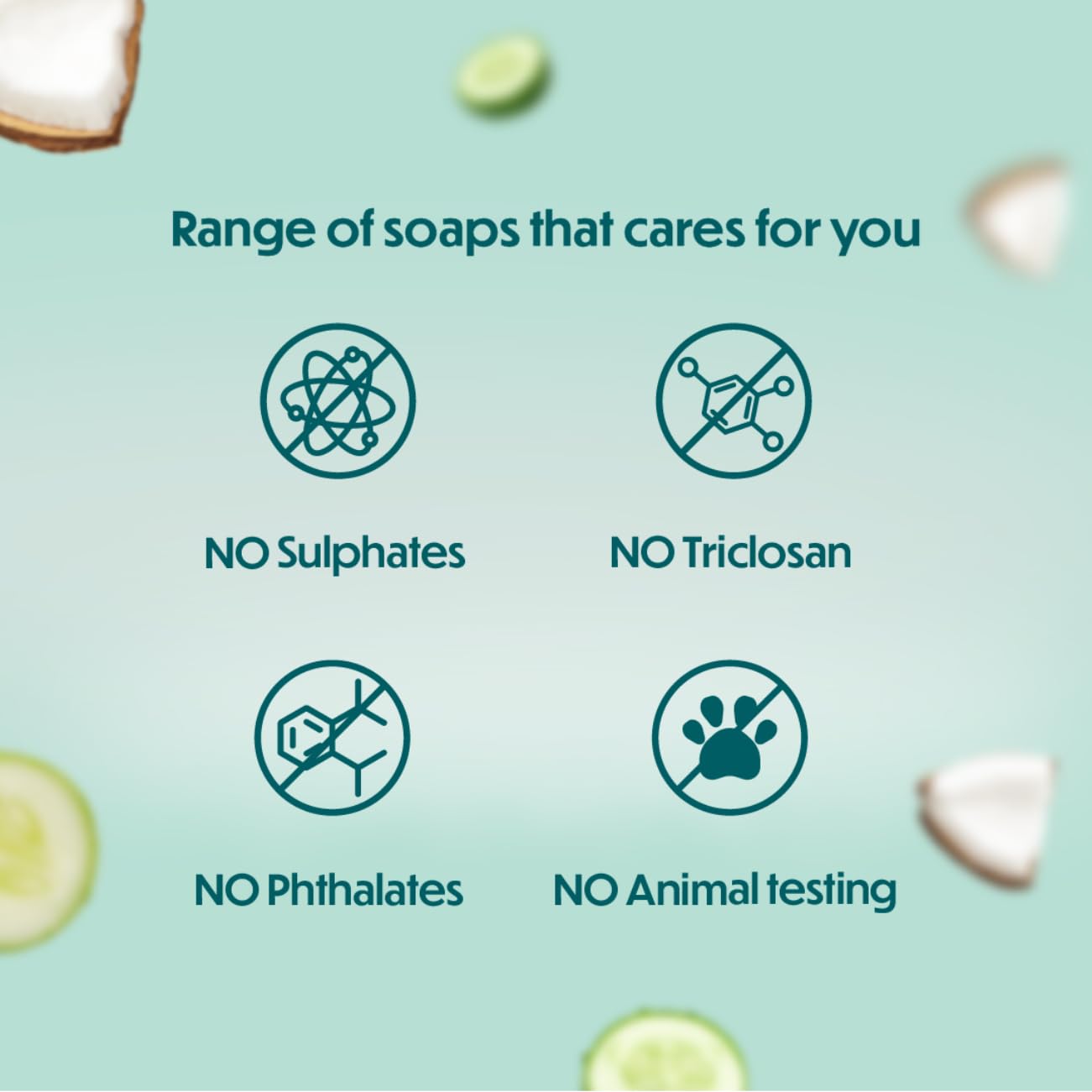 Himalaya Refreshing Cucumber Soap and Coconut Soap, 125g