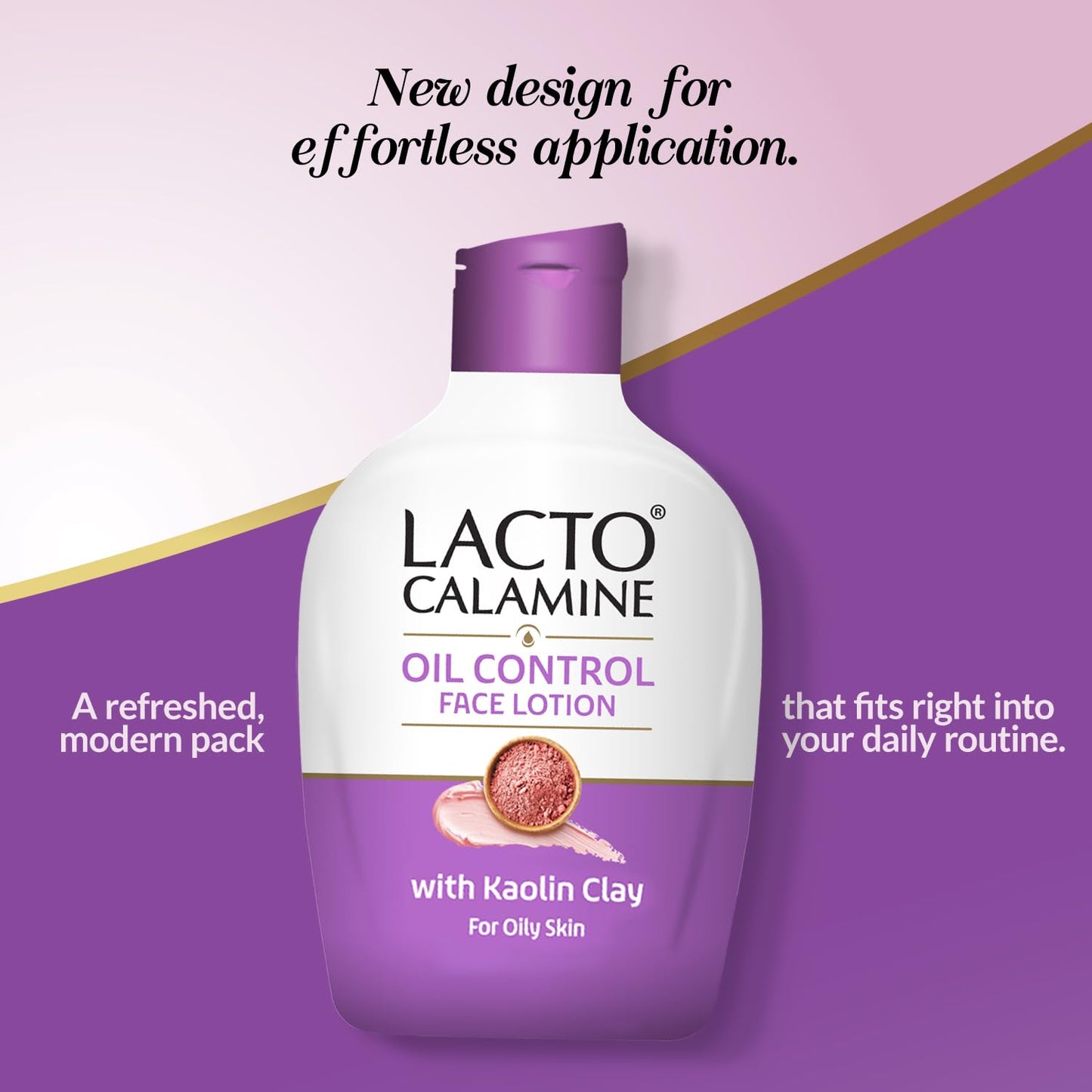 Lacto Calamine Face Lotion | 120ml | Daily Moisturizer For Face - Oily Skin | Kaolin Clay, Glycerine & Zinc Oxide | Abosrbs Excess Oil | Fights Pimples, Darkspots & Blackheads | Body Lotion