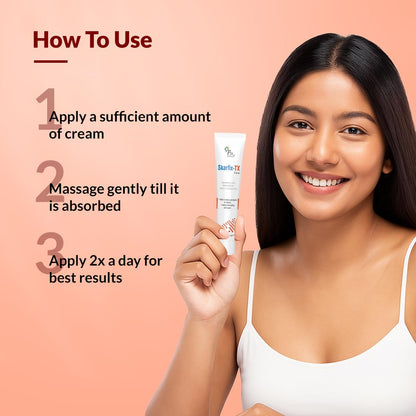 Fixderma Tranexamic Acid + 2% Kojic Acid + 1% Arbutin SKARFIX -TX Face Cream | Pigmentation Removal Cream | Kojic Acid | Uneven Skin Tone - 15 gm (Pack of 1)