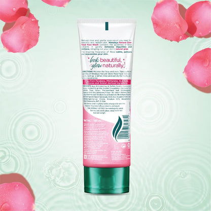 Himalaya Natural Glow Rose Face Wash, 100ML INDIA
