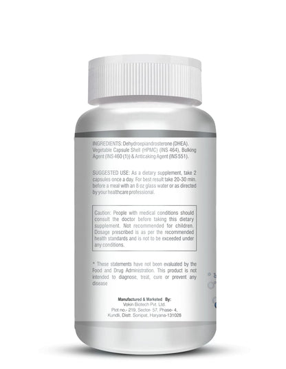 Vokin Biotech DHEA 50mg | Supports Healthy Mood | 90 Capsules
