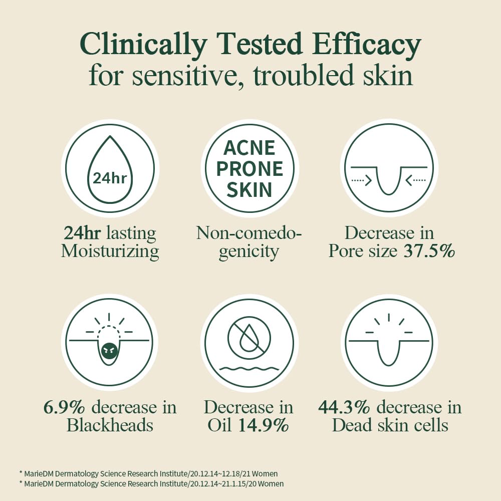 [PKY] Pyunkang Yul Calming Moisture Barrier Cream Instantly Soothes Sensitive Skin, Hyaluronic Acid & Ceramide for Hydration, Vegan, Korean Skincare (50ml)