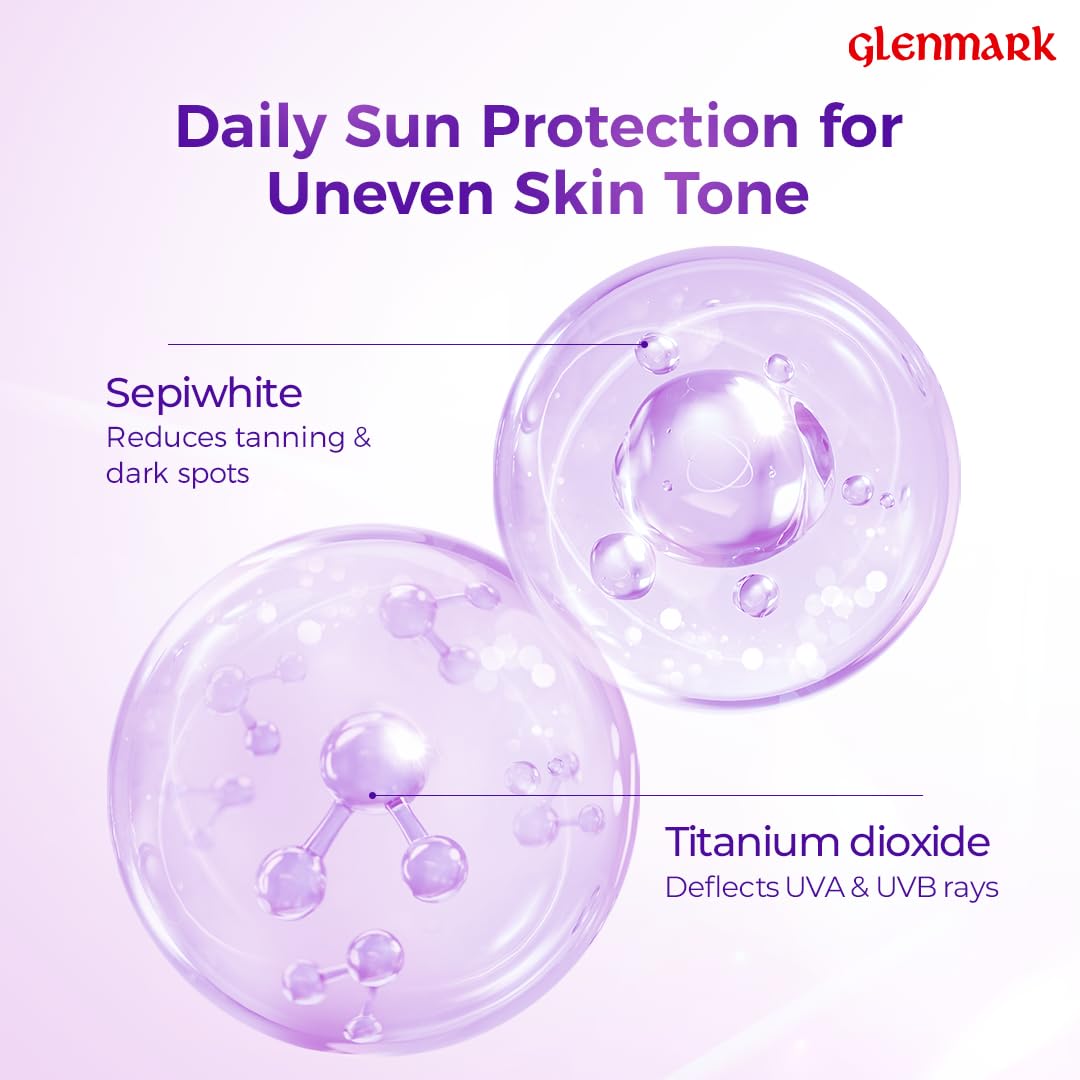 La Shield Lite SPF 50 PA+++ Mineral Sunscreen | Skin brightening in 3 Weeks| No White cast | Broad spectrum | Oil-free | PA +++ | Dermatologist Prescribed | All Skin types | 50g