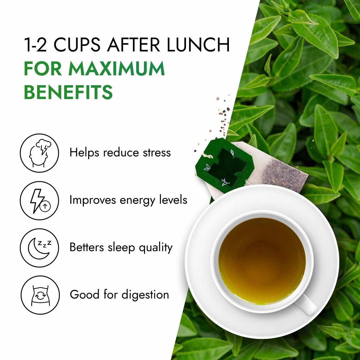 Kapiva Dia Foods Green Tea for Blood Sugar Care | Jamun, Gudmar, Methi, & 10 More