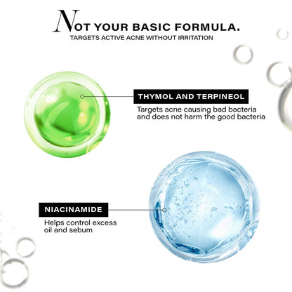 Novology Acne Spot Corrector Gel | For Active Acne, Pimples, Whiteheads | 30g