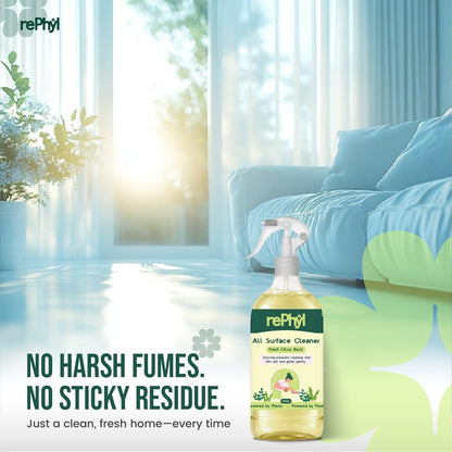 All Purpose Cleaner Spray 500ml | Multi Surface Cleaner | Fresh Citrus | Cleaner for Kitchen, Glass &amp; Home | Removes Dirt, Grease &amp; Germs | Plant-Powered, Non-Toxic, Safe for Kids &amp; Pets