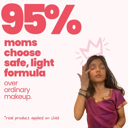 TucoÂ® Kids Lip Balm Tint | Lip, Cheek & Eyeshadow | Ages 3-15 Years | Made with 100% Natural Oils & Waxes | Free from Mineral Oils, Synthetic Fragrance and Parabens (Cherry tint, 4.5g)