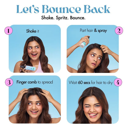 Love Beauty and Planet Bounce Back Reset Mist No Alcohol Dry Shampoo