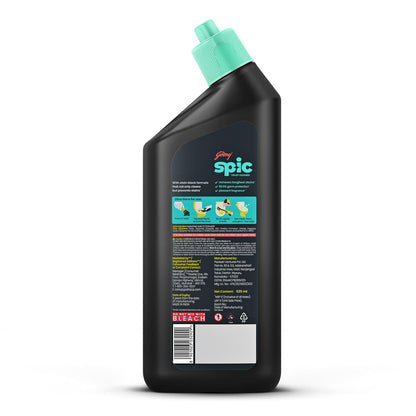 Toilet Cleaner - 525ml | Disinfectant Toilet Cleaner | Original | Kills 99.9% Germs