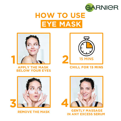 Garnier Skin Naturals, Eye Mask, Hydrating & Revitalising, Hydra Bomb Eye Serum Mask, 1 pc, 6g
