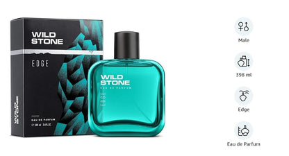 Wild Stone Edge Edp Premium Perfume For Men,100 Ml|Long-Lasting Eau De Parfum|Luxury Fragrances|Fragrance For Modern Lifestyle|Ideal Gift For Him|Premium Scent For Men