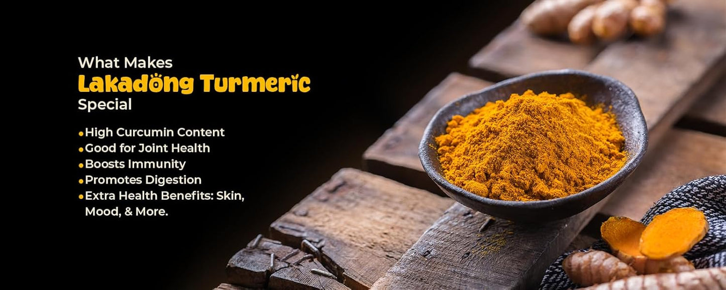 Namo Organics - Lakadong Turmeric Powder 500g From Meghalaya, Organic Haldi Powder, High Curcumin Turmeric Powder