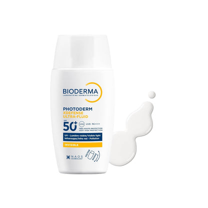 Bioderma Photoderm XDefense Ultra-Fluid SPF 50+ Invisible Sunscreen I PA ++++ I In-Vivo tested
