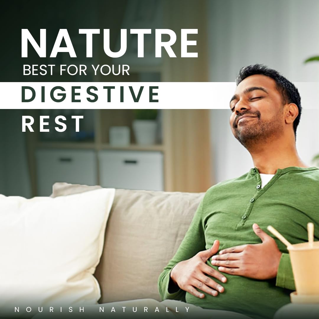 Simply Herbal Digestive Enzyme Capsules - For Better Digestive Function, Healthy Gut, & Health Management - 60 Capsules - For Men & Women
