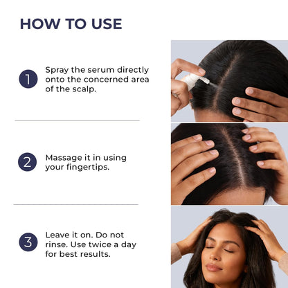 Conscious ChemistÂ® Hair Growth & Anti Hair Fall Serum | Rosemary, Redensyl, Anagain, Procapil, Biotin & Saw palmetto | Controls Hairfall & Boosts New Growth | Improves Hair Density | For Men & Women | 30ml