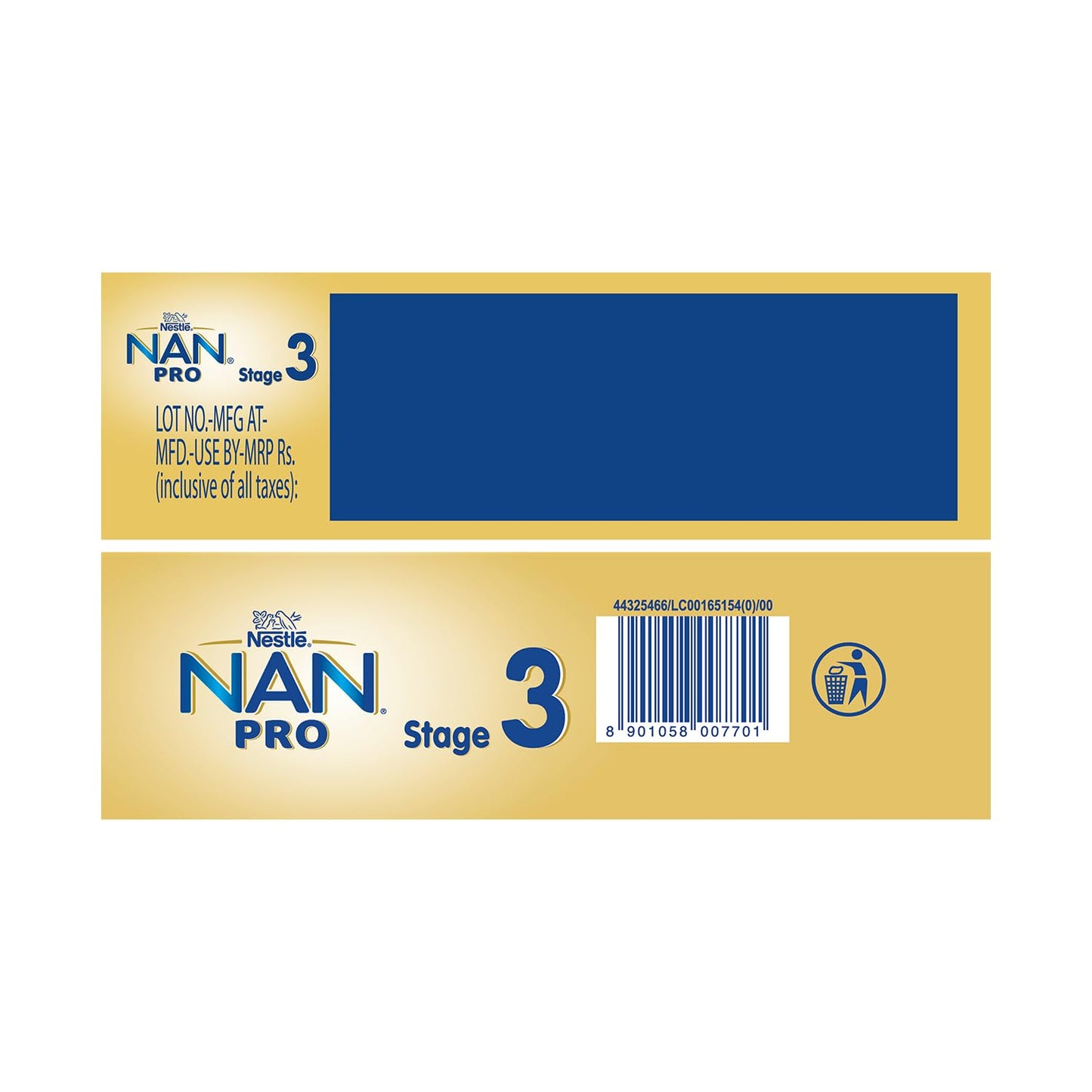 NestlÃ© NAN PRO 3 Follow-Up Formula-Powder After 12 months, Up to 18 months, Stage 3, 400g Pouch in Box