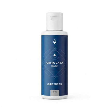 Savikalpa Shunyata Relief Oil (50ml) â€“ Daily Massage Oil for Back, Neck & Joint Discomfort | Infused with Arnica, Peppermint, Lavender, & 6 Natural Extracts | Natural Support for Stiffness & Soreness