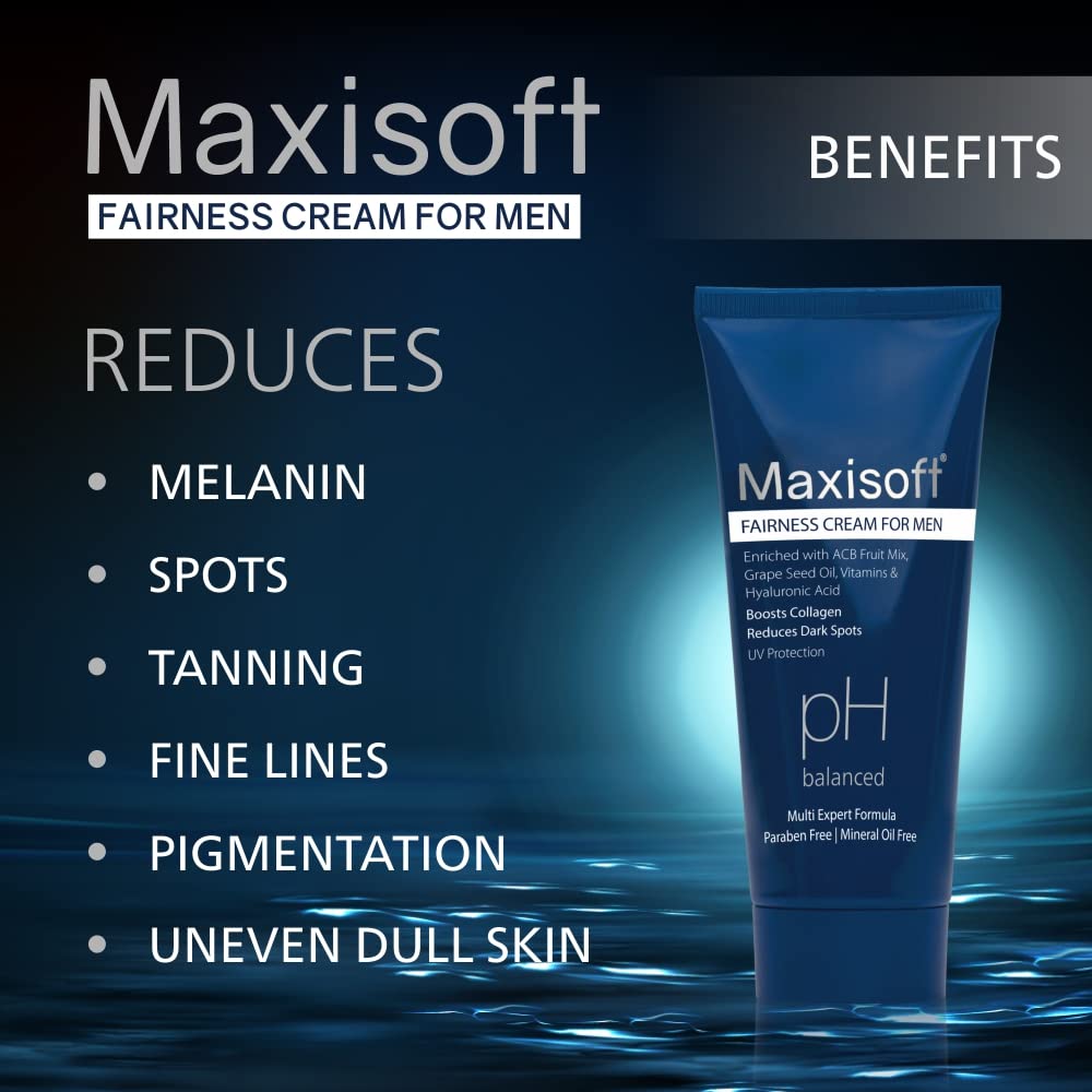 Fairness Cream for Men | Anti Aging Tan & Dark Spot Removal Cream | 50 gm (Pack of 1)