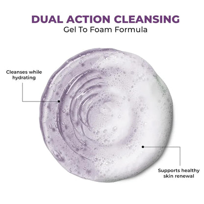 Conscious ChemistÂ® Niacinamide De-Tan Face Wash | Pore Refining Brightening Cleanser for Women & Men with BlueBerry & AcaiBerry Extracts, Bright Clear Skin | All Skin Type - Berry Bright 100ml