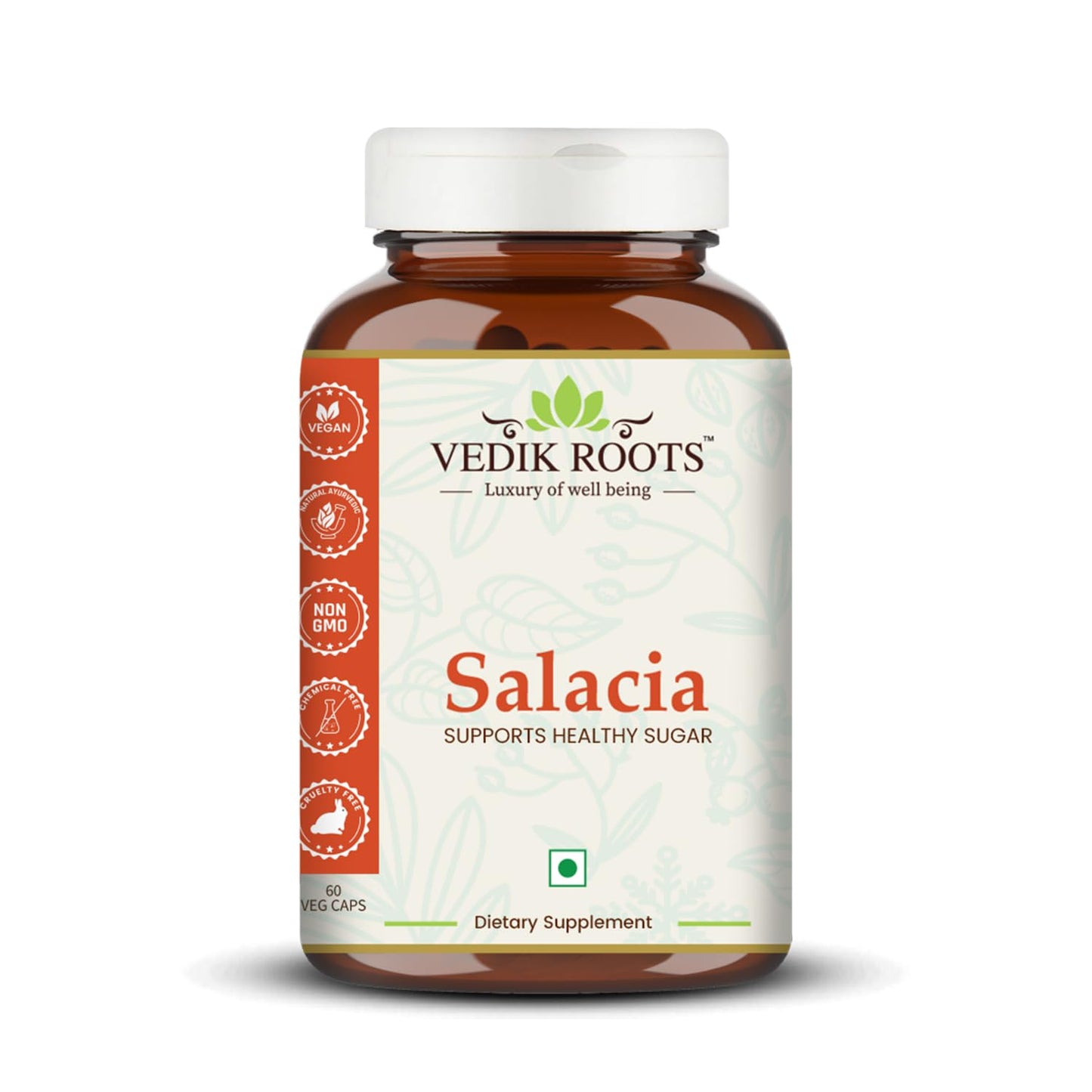 Salacia Oblonga Capsules â€“ 60 Capsules | Supports Healthy Blood Pressure & Cholesterol Levels | 100% Natural Salacia Extracts | Plant-Based Ingredients